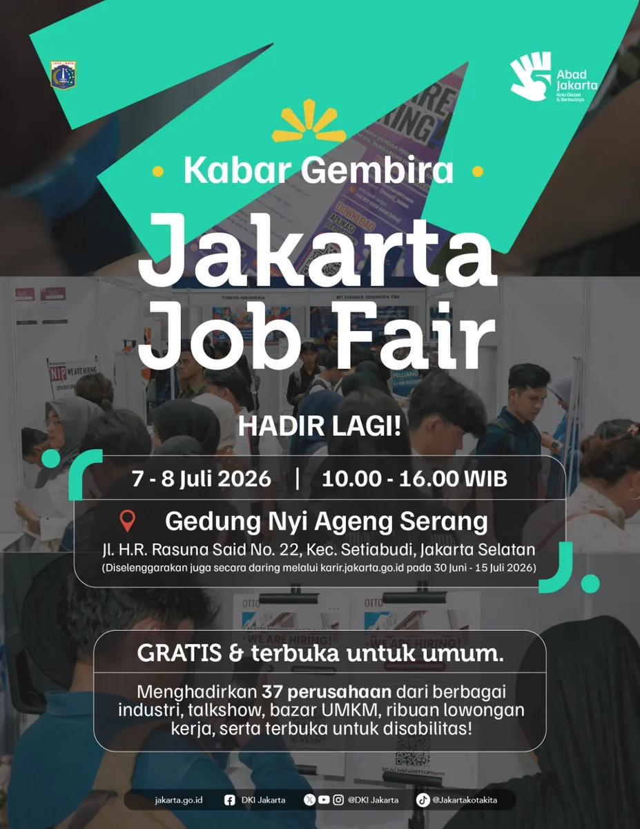Job Fair Kabupaten Wonosobo 2026 (Suku Dinas TKTE Wilayah Kabupaten Wonosobo Barat) : 7-8 Juli 2026